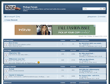 Tablet Screenshot of pickup-forum.at